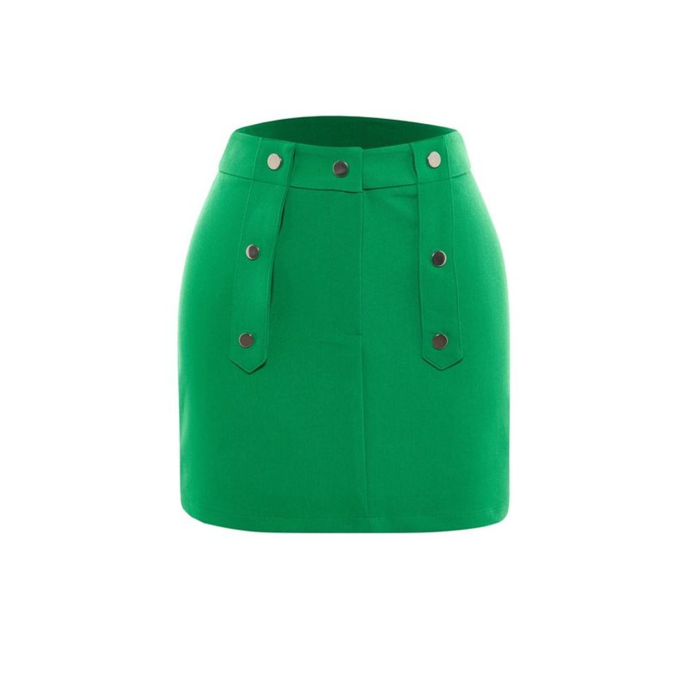 NWT Trendyol Women Mini Bodycon A-line Woven Skirt - Picture 6 of 11